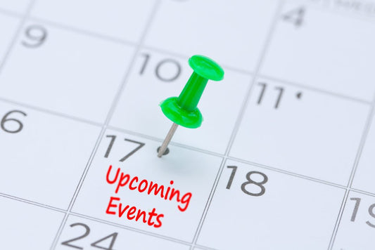 Close up of calendar with showing a pin in the 17th of the month