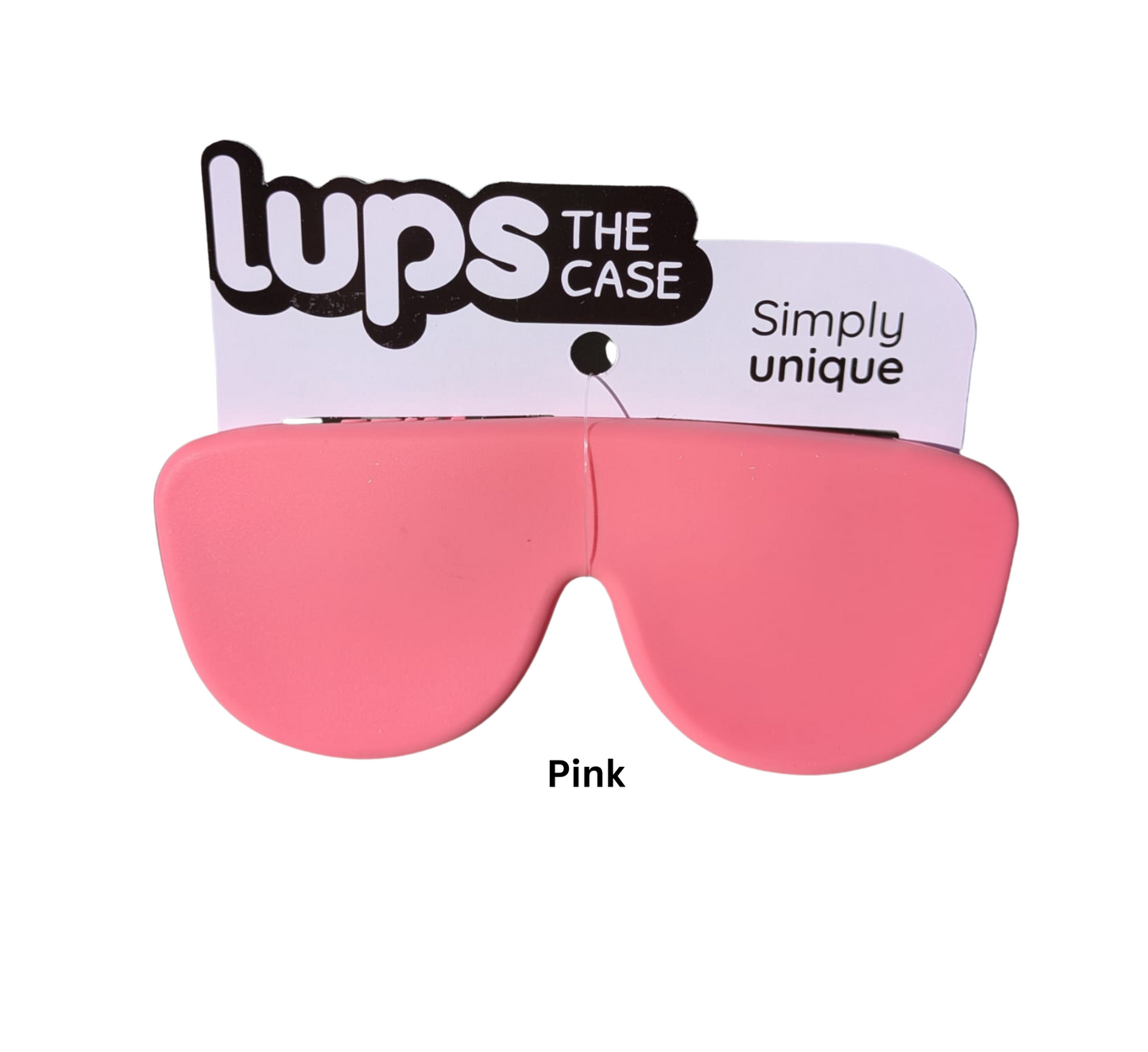 pink LUPS Glasses Case