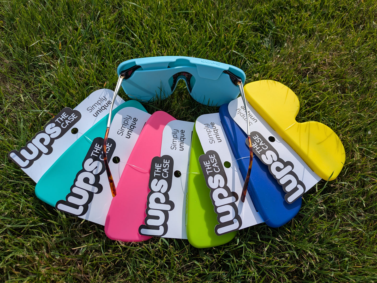 Colour range of LUPS Glasses Cases