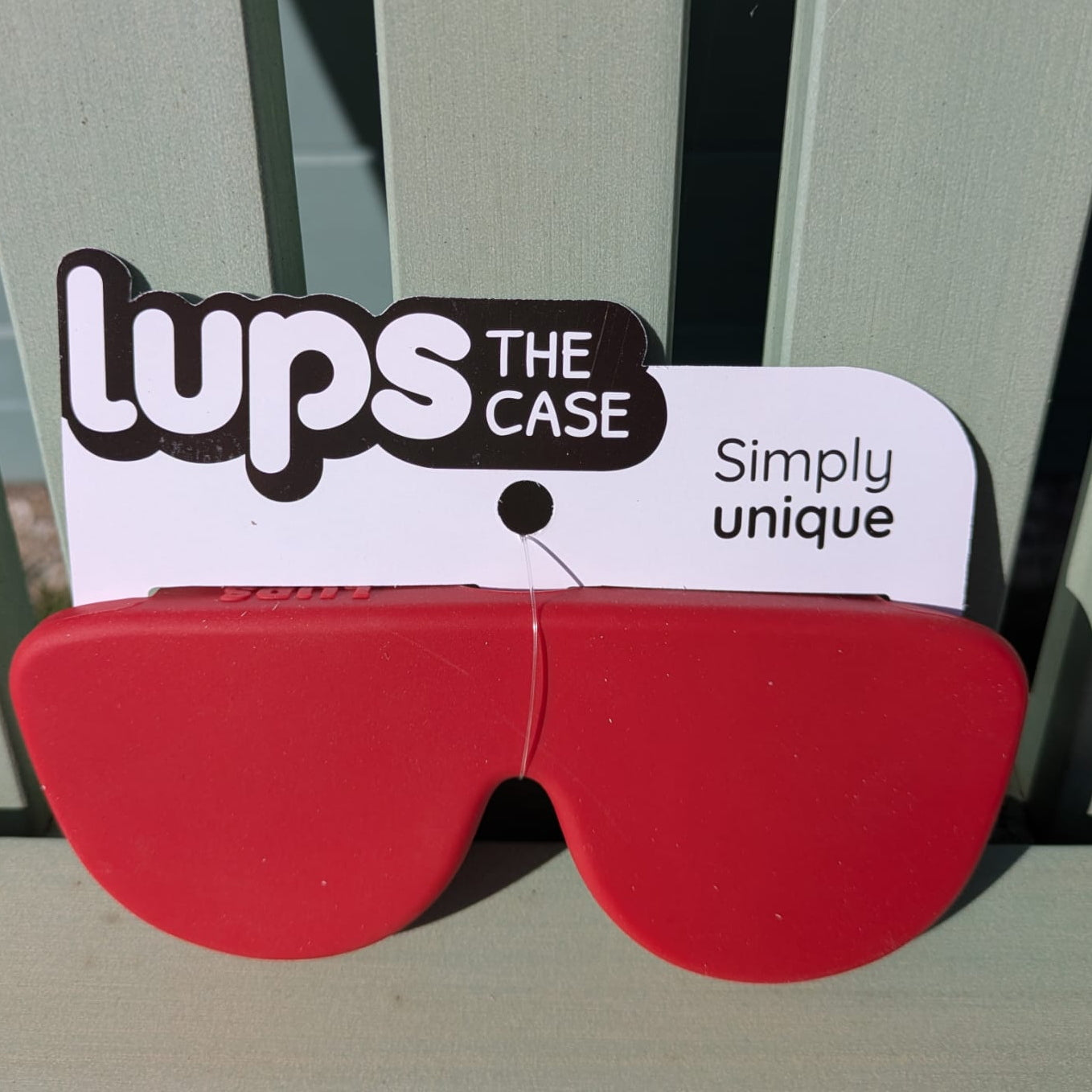NEW! LUPS Silicone Glasses Case