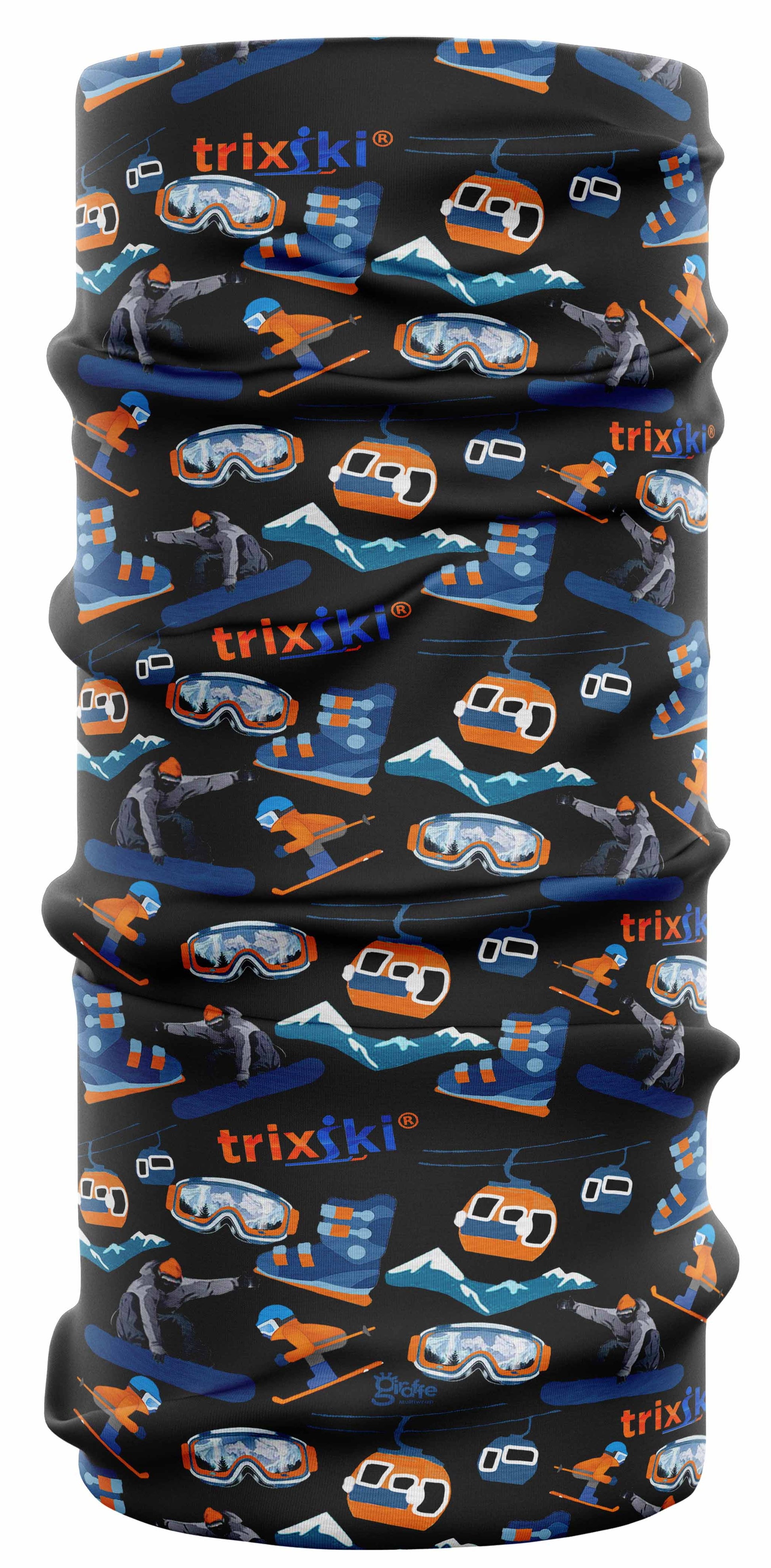 Black option of trixski Neck Wraps