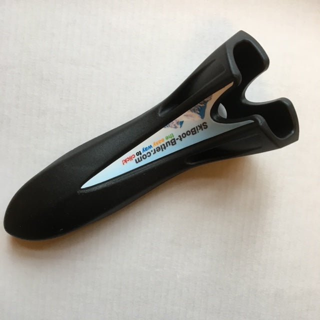 Black option of ski boot buckle lever