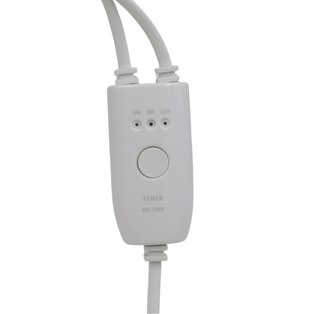 Boot Drier Timer showing on/off switch and 4H/8H/12H options