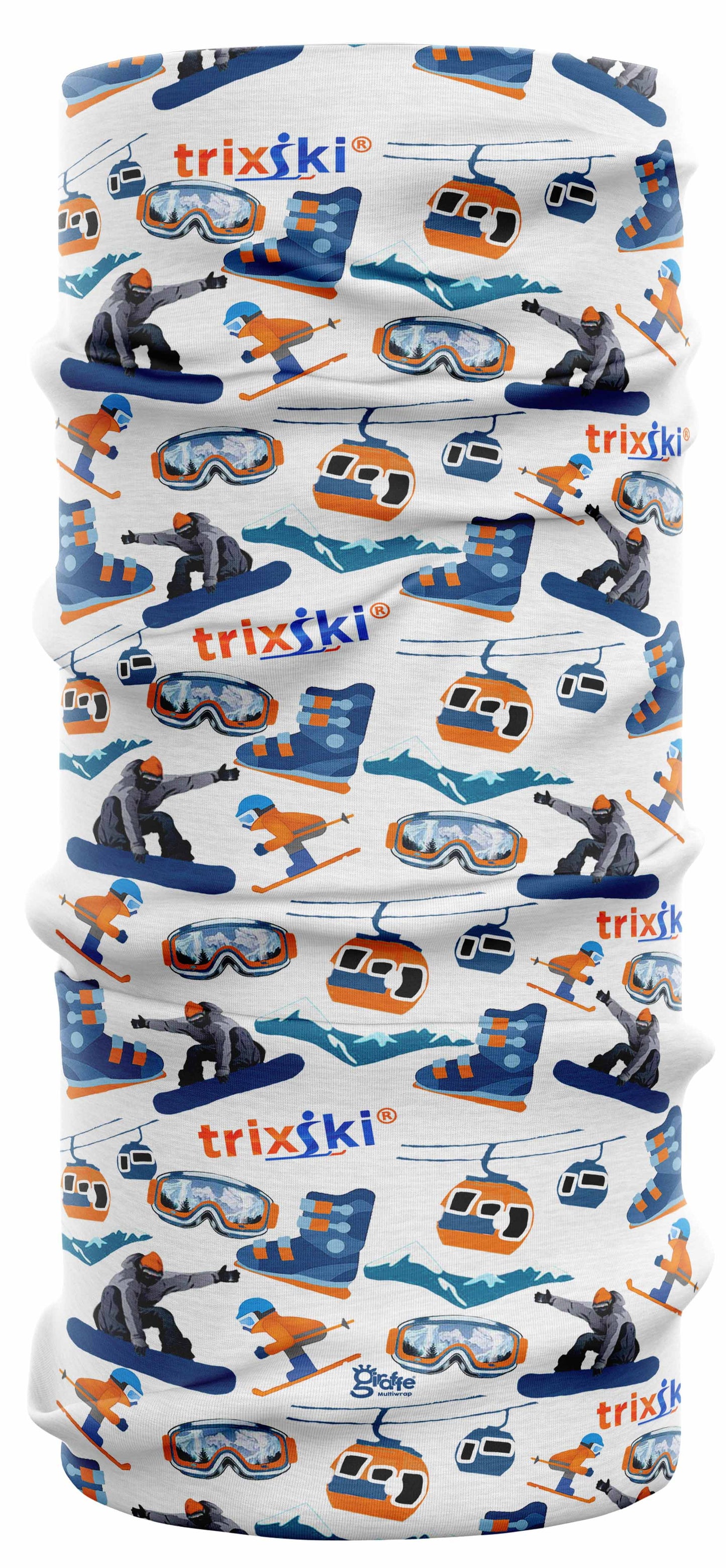 White option of trixski Neck Wraps