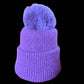 Soft Fluffy Pom Pom Hats
