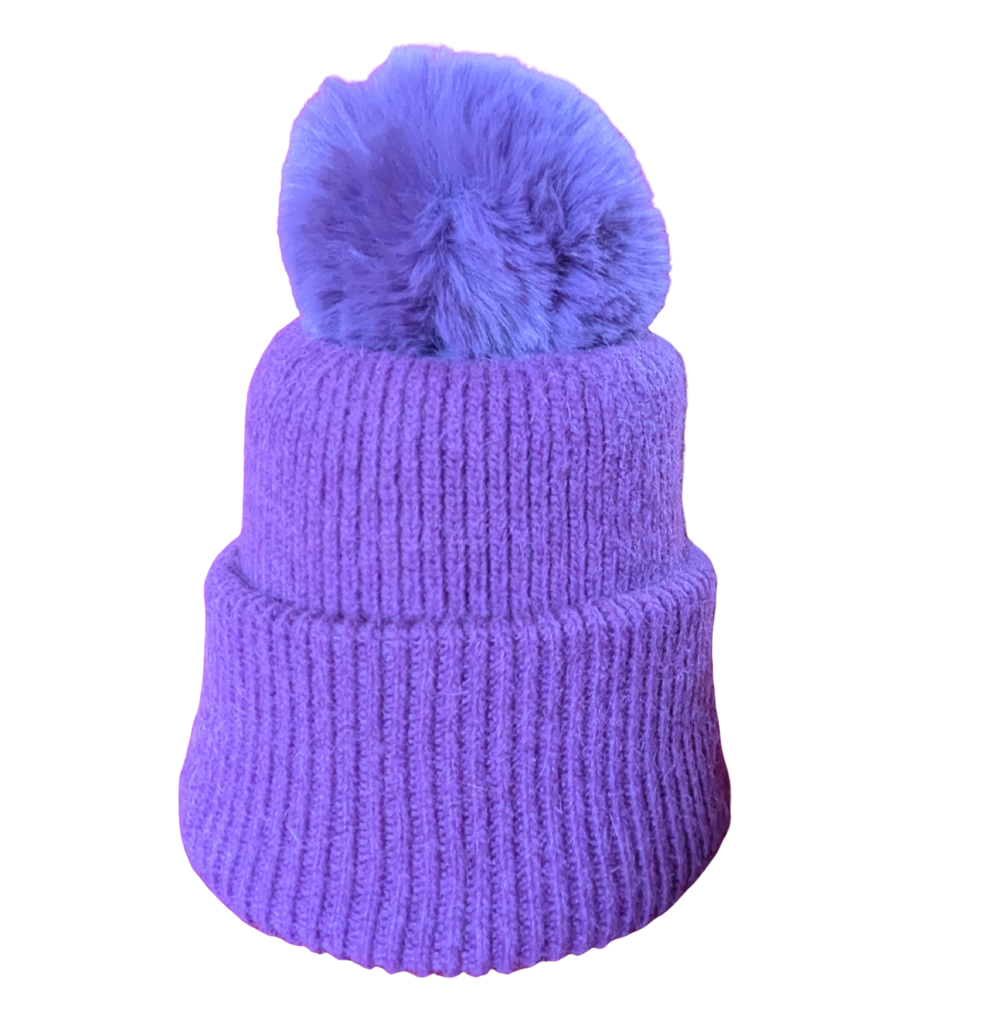 Soft Fluffy Pom Pom Hats