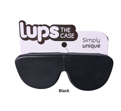 black LUPS Glasses Case