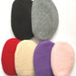 Selection of Snugga-Lugs in black, grey, red, cream, purple and pink colour choices